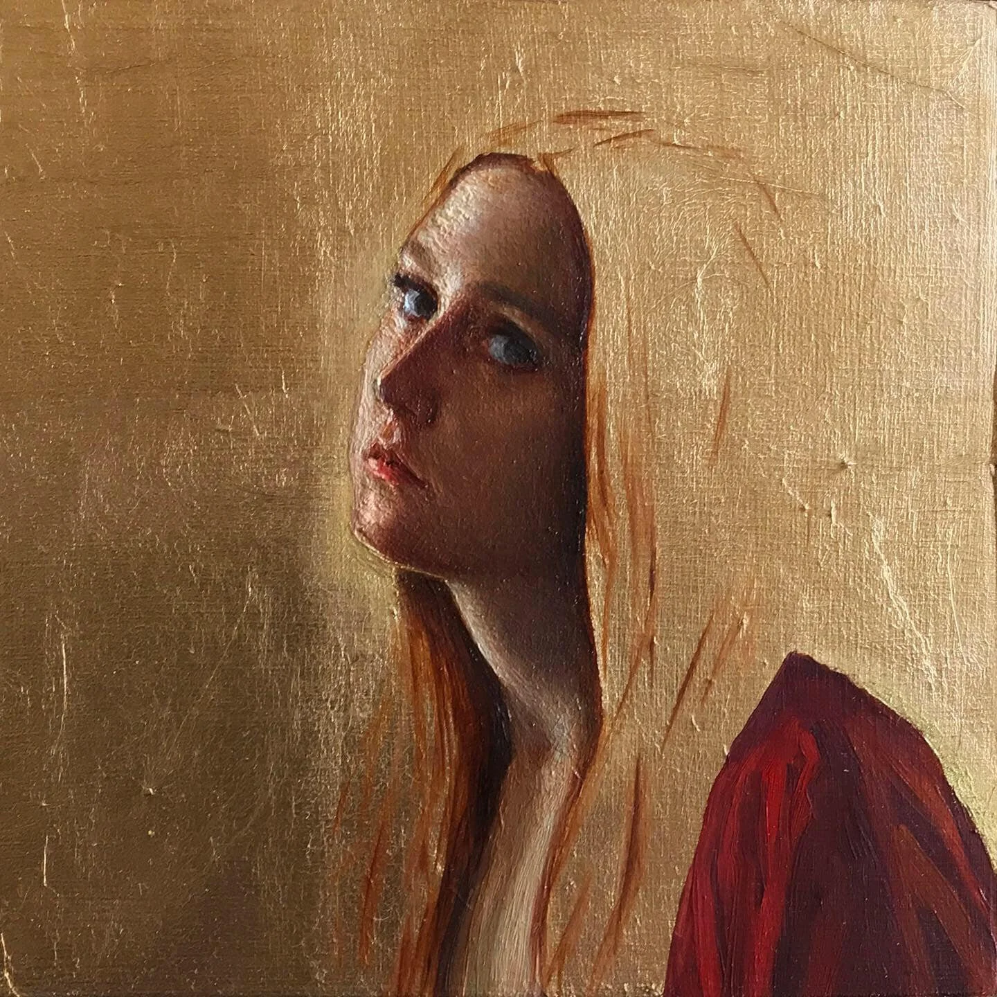 Golden Gaze — Aixa Oliveras Fine Art